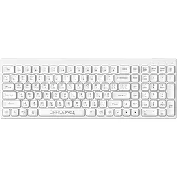 Клавіатура OfficePro SK985W White [128853]