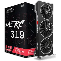 Відеокарта XFX AMD Radeon RX 6700 XT 12GB MERC319 BLACK (RX-67XTYTBDP) (GDDR6, 192 bit, PCI-E v4.0 x16) Б/в - мініатюра 7