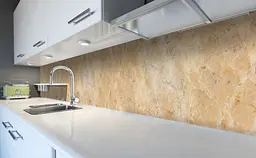 Кухонний фартух Happy Pocket Жовтий Мармур Крихітка вінілова для кухні 65х250 см Текстури Бежевий Z183883 - мініатюра 5