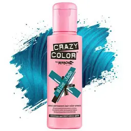 Тінт-фарба для волосся Crazy Color відтінок 67 синій нефрит 100 мл
