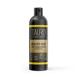 Очищуючий шампунь Tauro Pro Line для всіх видів шерсті Healthy Coat Deep Cleaning Shampoo. 250 мл