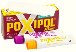 Клей епоксидний POXIPOL 10хв 16 г прозорий (червона упаковка)