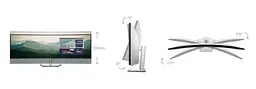 Монітор Dell 49" U4924DW IPS Black Curved (210-BGTX) - мініатюра 3