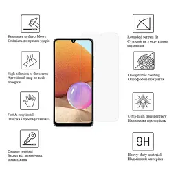Скло захисне Drobak Samsung Galaxy M34 5G (535354) - мініатюра 3