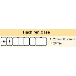 Коробка Meiho 8 Hachiren Case 176x36x26mm Clear - миниатюра 2