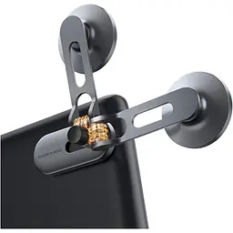 Автотримач Baseus T-Space Magnetic Frost Silver [C40151300S11-00] [142360] - мініатюра 5