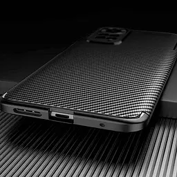 Чохол PRC Carbon Protection Case для Xiaomi Redmi Note 11/ Note 11S [Black] [71808] - мініатюра 5