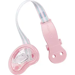 Тримач для пустушки Curaprox Baby Close up рожевий - мініатюра 3