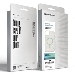 Чохол ArmorStandart Glow Magsafe для Apple iPhone 14 Plus Transparent - мініатюра 6