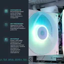 Ігровий комп`ютер ASGARD GAMER RTX 5060 Ti 8GB / Ryzen 5 8400F / DDR5 32GB / SSD 1TB (ASG-G-5060T-7578) - мініатюра 5
