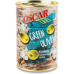 Оливки фаршировані сиром Oscar 300 г