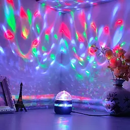 Ночник проектор зоряного неба USB диско лампа Led Mini Magic Ball - мініатюра 3