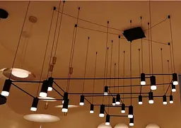 Люстра Brille лофт підвісна LED 60W WW BK (BL-838S/3) - мініатюра 4