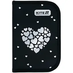 Пенал з наповненням Kite Black&Silver (K26-622H-5)