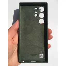 Оригінальний силіконовий чохол Samsung Silicone Case для Samsung Galaxy 23 Ultra (S918) Khaki EF-PS918TGEGRU - мініатюра 8