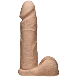 Фалоімітатор Doc Johnson Vac-U-Lock 8 Inch ULTRASKYN Cock White