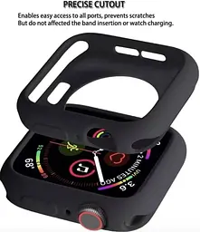 Захисний чохол Choice для Apple Watch 41 мм Чорний - мініатюра 4