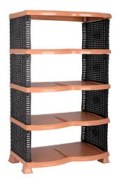 Етажерка для взуття Еко Brown Ротанг VIOLET HOUSE meb0000370