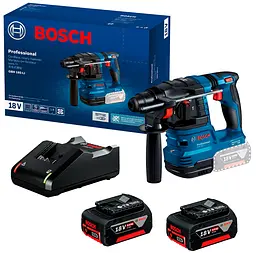 Акумуляторний перфоратор Bosch GBH 185-LI Professional з 2 акб GBA 18V 4.0 Ah з/п GAL 18V-40
