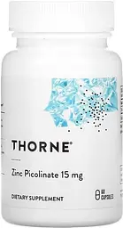 Цинк Zinc Picolinate 15 mg 60 caps Thorne vit0004740
