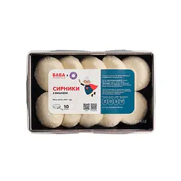 Сырники ТМ БАБА PEREDALA с вишней 