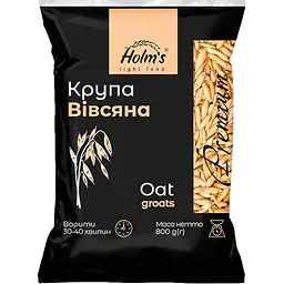 Крупа вівсяна Holm's light food 800 г