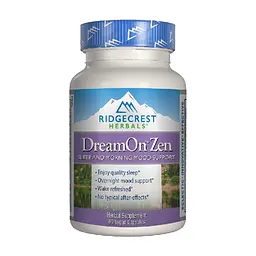 Трави Ridgecrest Herbals Природний Комплекс для Здорового Сну, DreamOn Zen, RidgeCres (RCH162)