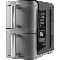 Мультипіч (аерофритюрниця) Ninja Double Stack XL 2-Level Air Fryer 9.5 л (SL400EU) - мініатюра 3