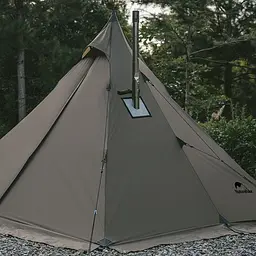 Похідний одномісний намет з гострою верхівкою Naturehike CNK2300ZP025 (Коричнева) - мініатюра 3