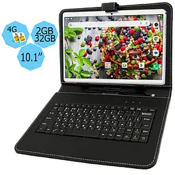 Планшет-телефон Hoozo S 232 LTE 2/32 4G Blue + Чохол-клавіатура - мініатюра 2