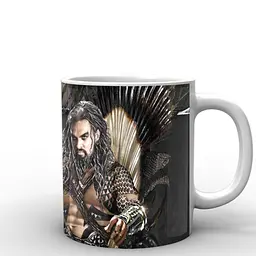 Кухоль GeekLand Аквамен Aquaman original AQ.02.004 330 мл білий - мініатюра 3