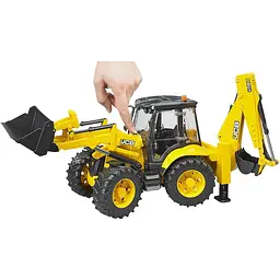 Іграшкова машинка Bruder Трактор-навантажувач JCB 5CX eco 1:16 (02454) - мініатюра 5