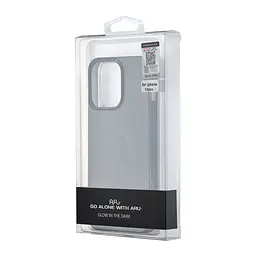 Чохол Lum Neon (світяться у темряві) iPhone 13 Pro Marble Black - мініатюра 2