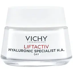 Розгладжуючий крем для обличчя Vichy Liftactiv H. A. з гіалуроновою кислотою для корекції зморшок для сухої шкіри 50 мл