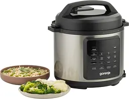 Мультиварка-скороварка Gorenje GMC6SBK (MY-CS6038WPB) (7193445) - мініатюра 6