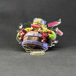 Акрилова колекційна фігурка Clash of Clans, Clash Royale Гоблін-підривник (Goblin Demolisher) 15 см