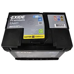 Акумулятор автомобільний EXIDE PREMIUM 60A (EA601) - мініатюра 8