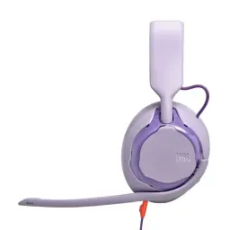 Навушники JBL Quantum 250, Purple, Mini jack 3.5 мм, поворотний мікрофон, 32 Ом, 100 дБ, кабель 1.5 м (JBLQTUM250PUR) - мініатюра 3