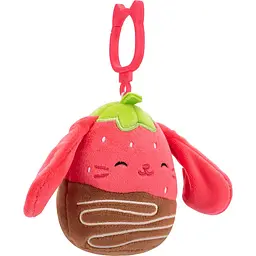 М'яка іграшка на кліпсі Squishmallows Кролик Гунда 9 см (SQCP00464) - мініатюра 4