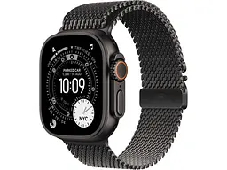 Смарт-годинник Apple Watch Ultra 3 GPS + Cellular 49mm Black Tit. Case w. Black Tit. Milanese Loop - Large (MF1T4)