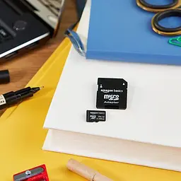 Карта пам'яті Amazon Basics 256GB MicroSDXC Memory Card + Adapter (LSMICRO256GU3) - мініатюра 7