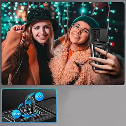 Панель BeCover Military для Poco F5 Pro Black (709997) - мініатюра 6