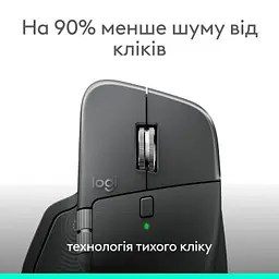 Комп'ютерна мишка Logitech MX Master 4 for Business Wireless/Bluetooth Graphite (910-007617) - мініатюра 7