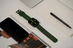 Смарт-годинник 46 mm 2E Alpha SQ Music Edition Black-Green - мініатюра 4