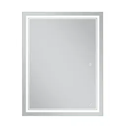 Дзеркало Mixxus Premium QUADRO MR20-90x70-REVERSE (LED Touch, Anti-fog) (MP6621) - мініатюра 3