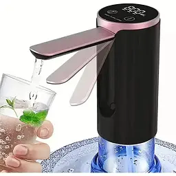 Автоматична помпа для води LY-1081 з USB-зарядкою • Електричний диспенсер Water Dispenser для бутля, дому, офісу та дачі