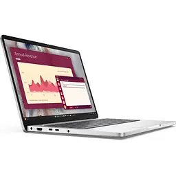Dell Ноутбук Dell Pro 14 14" FHD+ IPS AG, Intel U7-255U, 32GB, F512GB, UMA, Lin, сріблястий - мініатюра 3