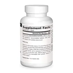 Vitamin E 400 IU D-Alpha Tocopherol - 50 tabs - мініатюра 2