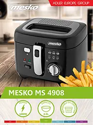 Фритюрница Mesko MS 4908 2.5 L - мініатюра 4