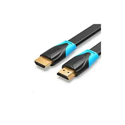 Кабель мультимедійний HDMI M to HDMI M 2.0m 4K60Hz black Vention (VAA-B02-L200) - мініатюра 1